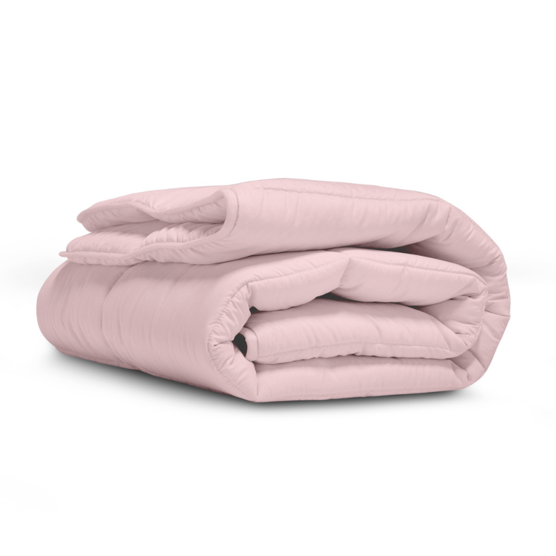 Zydante Dekbed Easy Dekbed Stone Washed Roze - Easy - zonder overtrek - 200x200 cm (Tweepersoons) -  - 300 gr per m² - 