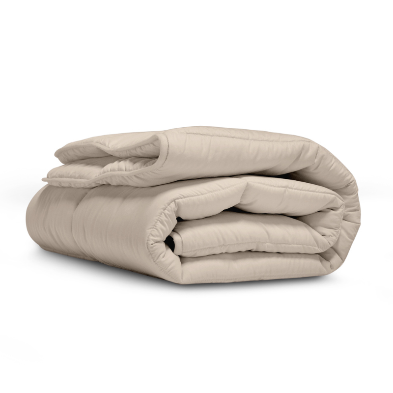 Zydante Dekbed Easy Dekbed Stone Washed Zand - Easy - zonder overtrek - 200x200 cm (Tweepersoons) -  - 300 gr per m² - 