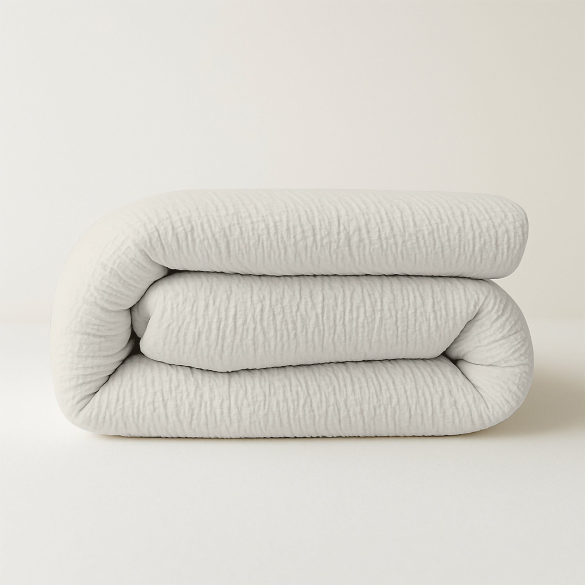 BudgetBed - Mousseline Eazy dekbed - Off White - 240 x 240