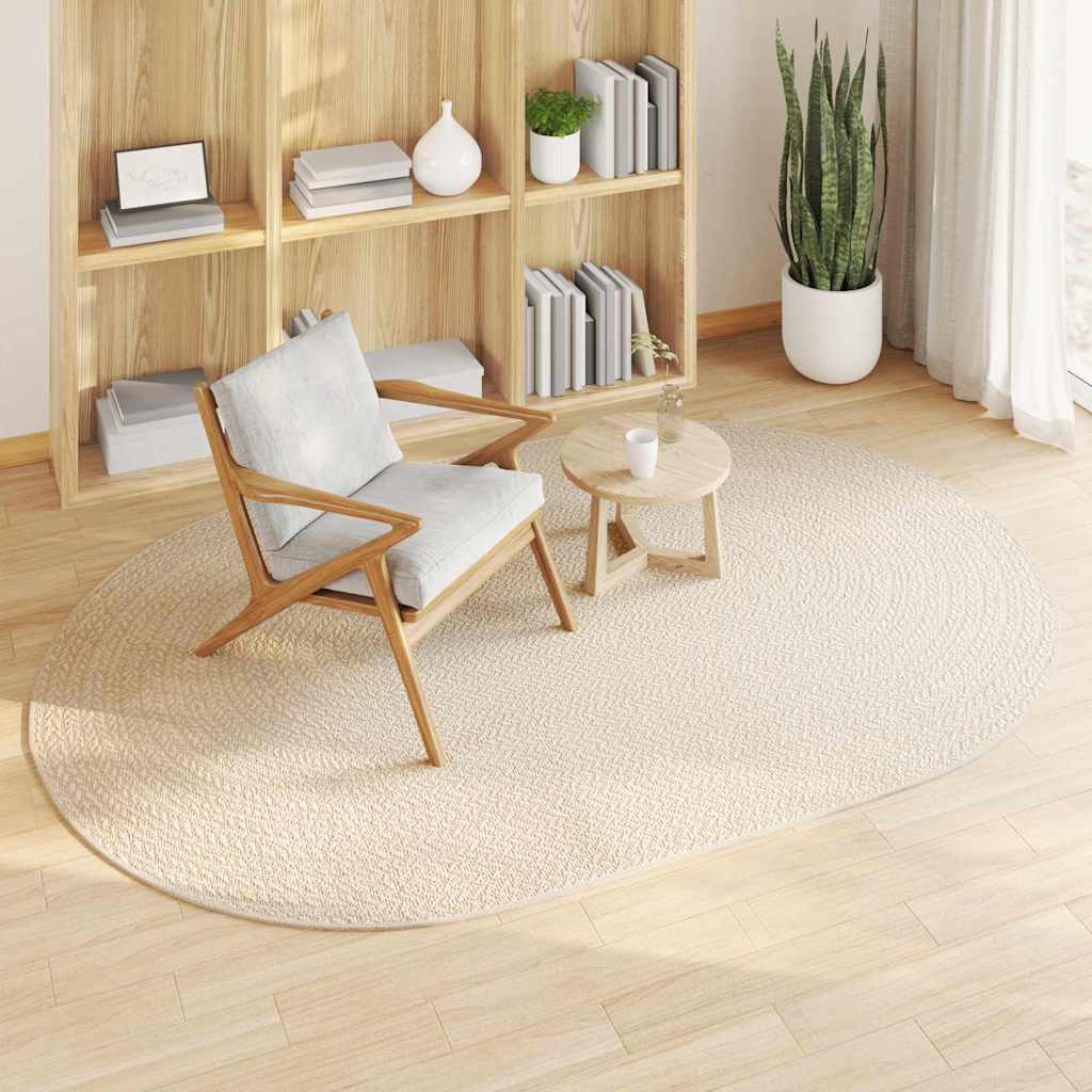 vidaXL Tapijt Crème 160 x 230 cm PP