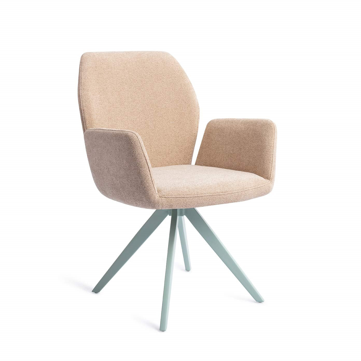 Jesper Home Draaibare Eetkamerstoel Misaki Turn Mint - Funky Fudge