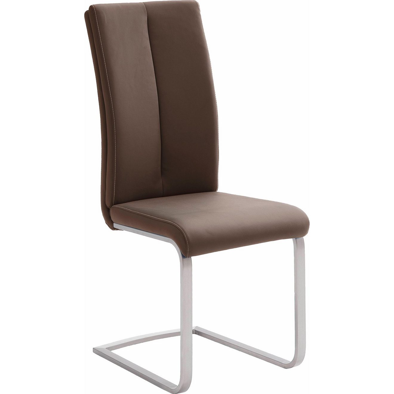 MCA furniture Vrijdragende stoel Paulo 2 Stoel belastbaar tot 120 kg (4 stuks)