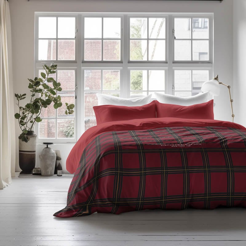 McGregor Dekbedovertrek  Greenwich Kilt Ruiten 140x200 Cm  - 