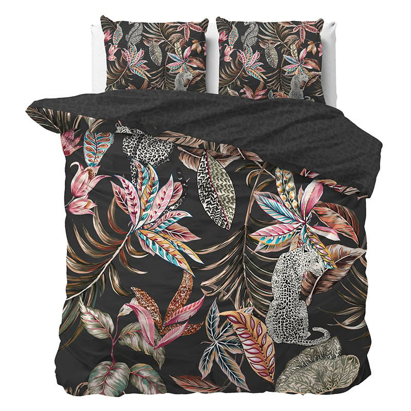 Manilla Dekbedovertrek Flora 140x200 Cm  - 