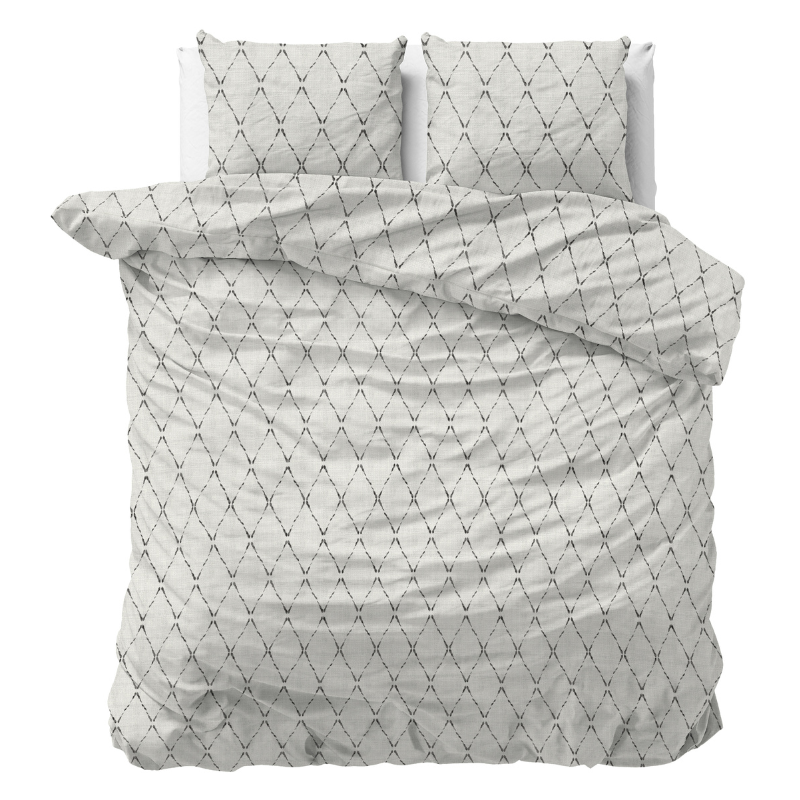 Sleeptime Classy Dekbedovertrek Luka Ruiten 240x200 Cm  - 