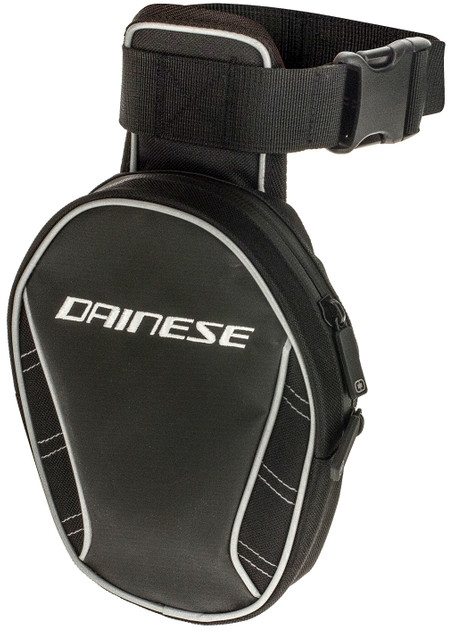 Leg-Bag, Heup- en beentassen voor op de moto, Stealth-Zwart