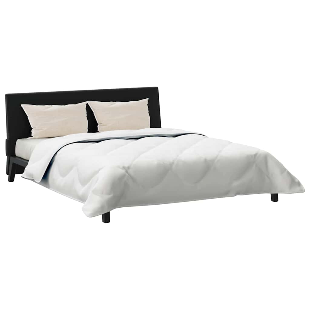 vidaXL Dekbed met kussen 3 pcs Wit 260 x 220 cm Microfibre