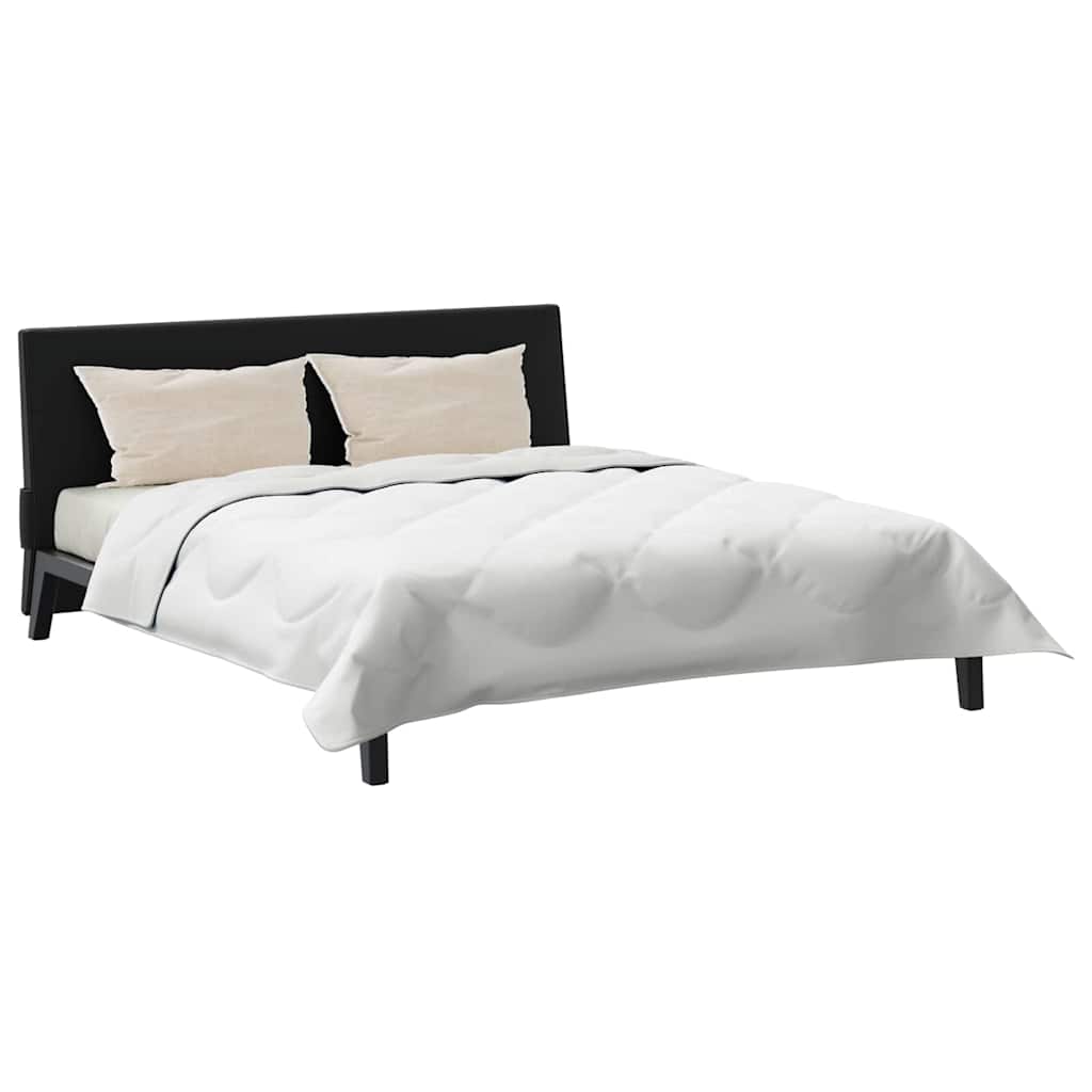 vidaXL Dekbed met Kussens Anders 3 pcs Wit 240 x 220 cm Microfibre
