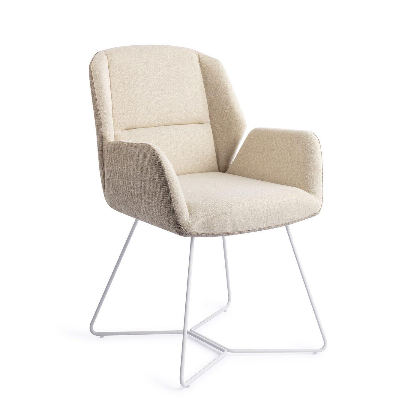 Jesper Home Eetkamerstoel Myoko Beehive White - Sandy Hill