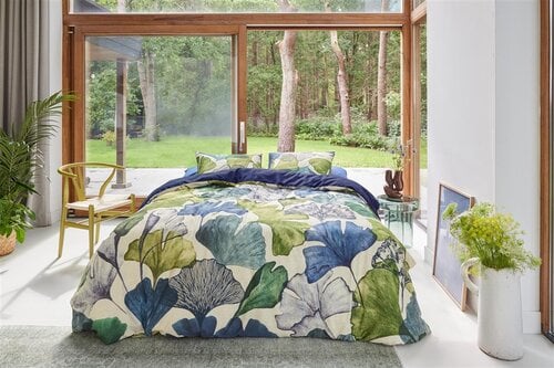 Beddinghouse Dekbedovertrek Sue Blue Green 260x200/220 cm