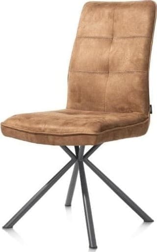 Milva eetkamerstoel - graphiet frame 4-poots