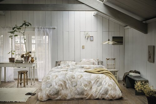 Ariadne at Home All Petals Dekbedovertrek Naturel 260x200/220 cm