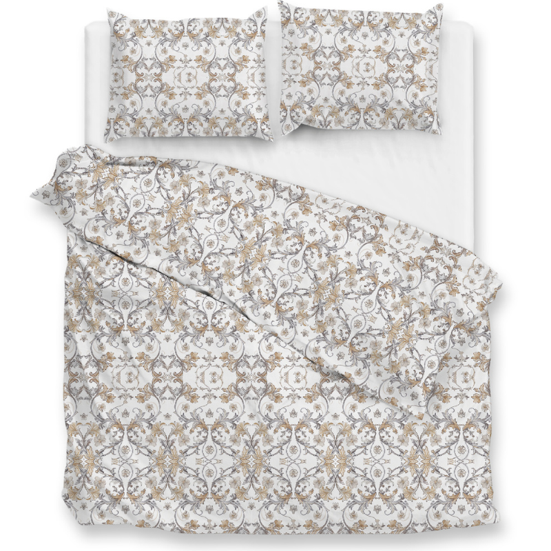 Zo!Home Dekbedovertrek Fausto Katoen 260x200 Cm Anti Allergie & Anti Huisstofmijt  - 