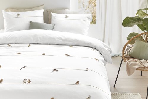 Marjolein Bastin Gathering dekbedovertrek 140x200/220 Naturel