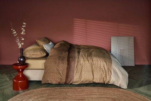 Beddinghouse Dekbedovertrek Sanna Terra 200x200/220 cm