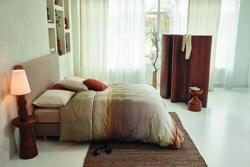 Beddinghouse Dekbedovertrek Jenn Naturel 200x200/220 cm