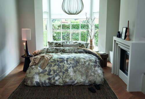 Beddinghouse Dekbedovertrek Hiroki Naturel 140x200/220 cm