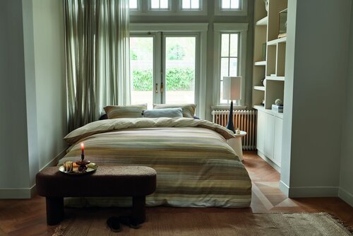 Beddinghouse Dekbedovertrek Elie Naturel 140x200/220 cm