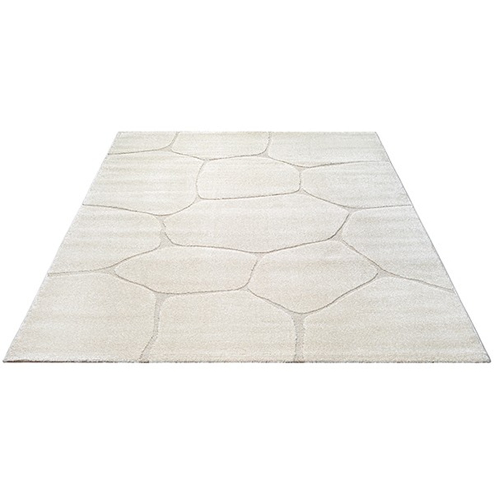 Merinos Luxe Japandi Vloerkleed Elio - Crème Natuursteenlook-200 x 290 cm