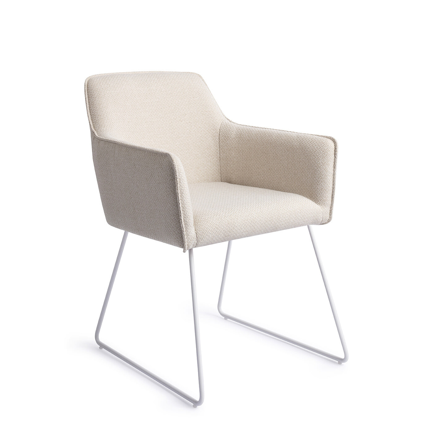 Jesper Home Eetkamerstoel Hofu Slide White - Enoki