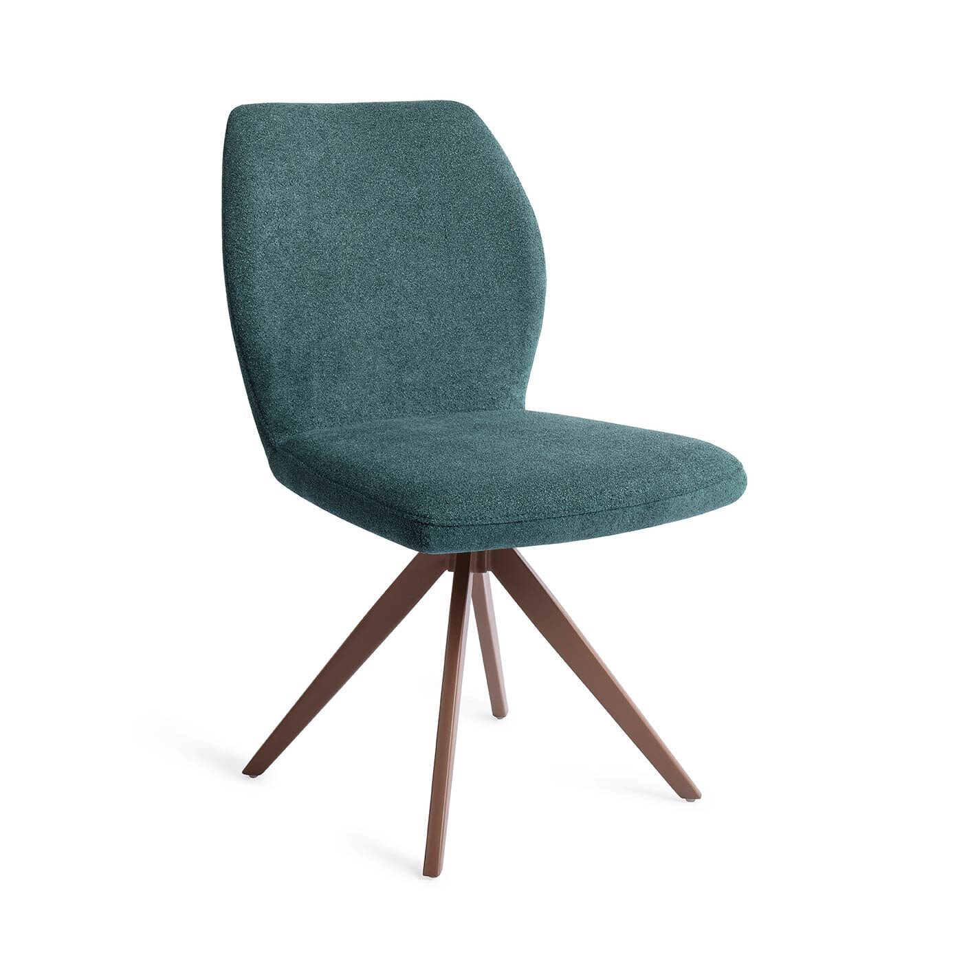 Jesper Home Draaibare Eetkamerstoel Ikata Turn Brown - Merry Mermaid