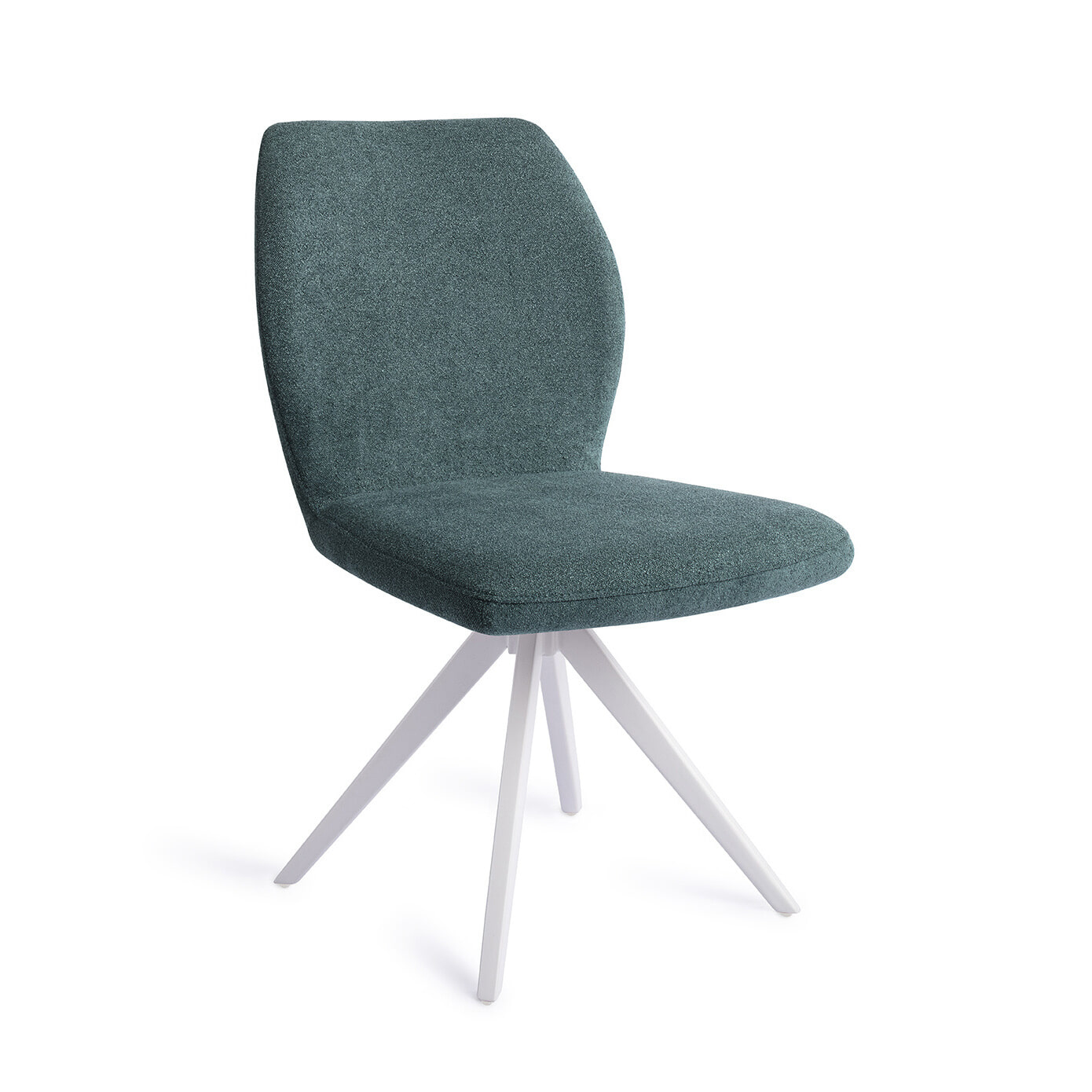 Jesper Home Eetkamerstoel Ikata Turn White, Draaibaar - Merry Mermaid