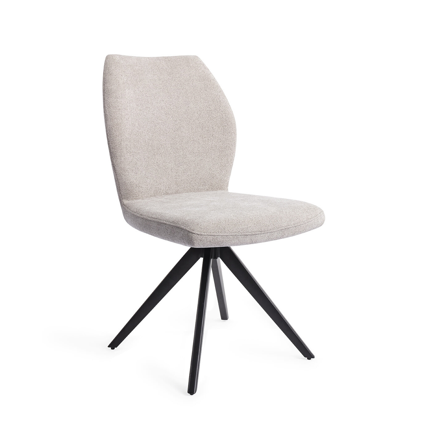 Jesper Home Eetkamerstoel Ikata Turn Black - Pretty Plaster