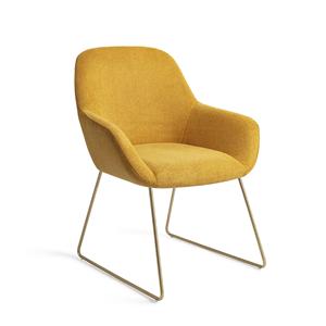 Jesper Home Eetkamerstoel Kushi Slide Gold - Sweet Corn