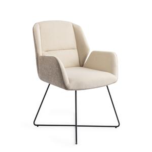 Jesper Home Eetkamerstoel Myoko Cross Black - Sandy Hill