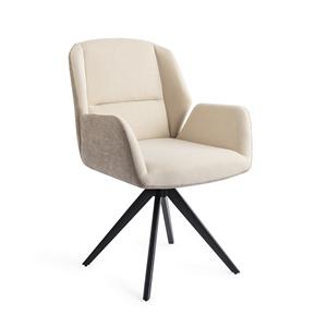 Jesper Home Eetkamerstoel Myoko Turn Black, Draaibaar - Sandy Hill
