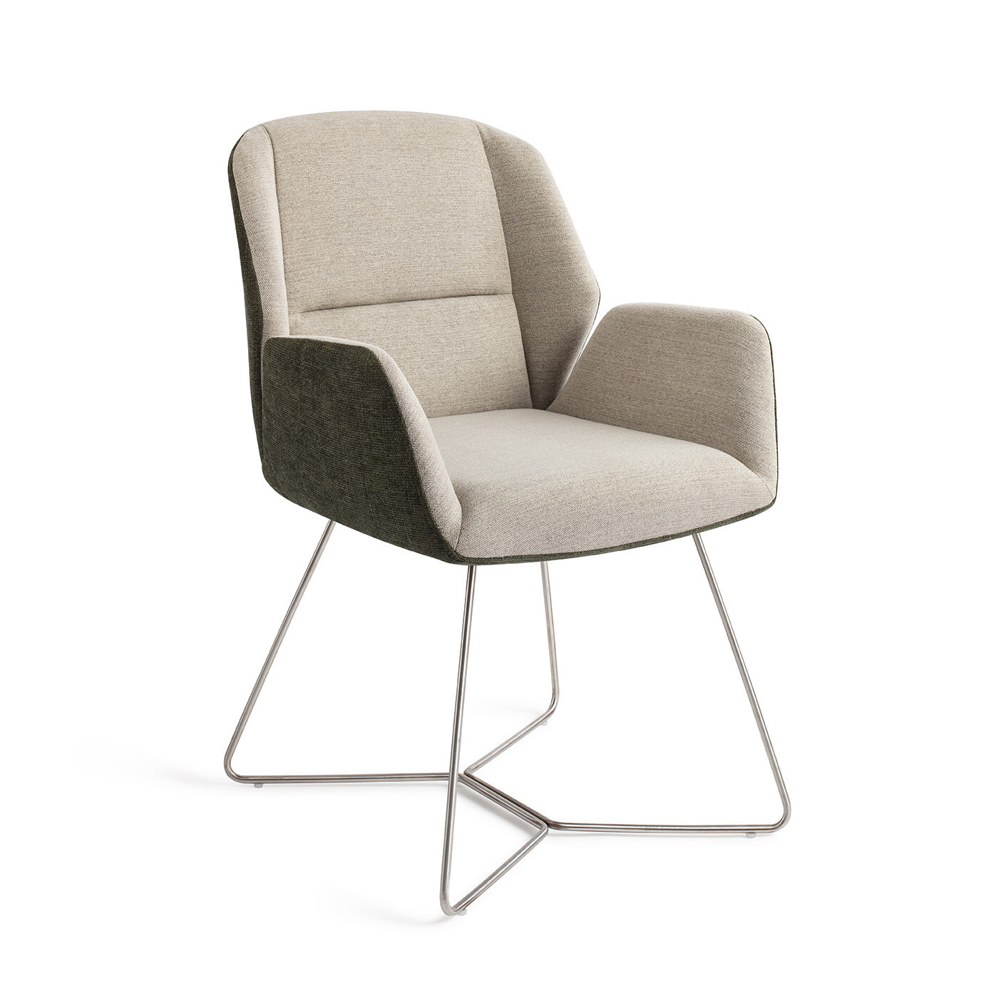 Jesper Home Eetkamerstoel Myoko Beehive Steel - Popeye