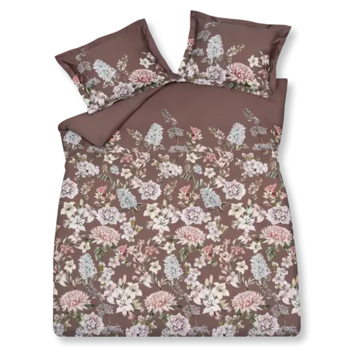 Vandyck Rosalie dekbedovertrek 140x200/220 Rosewood