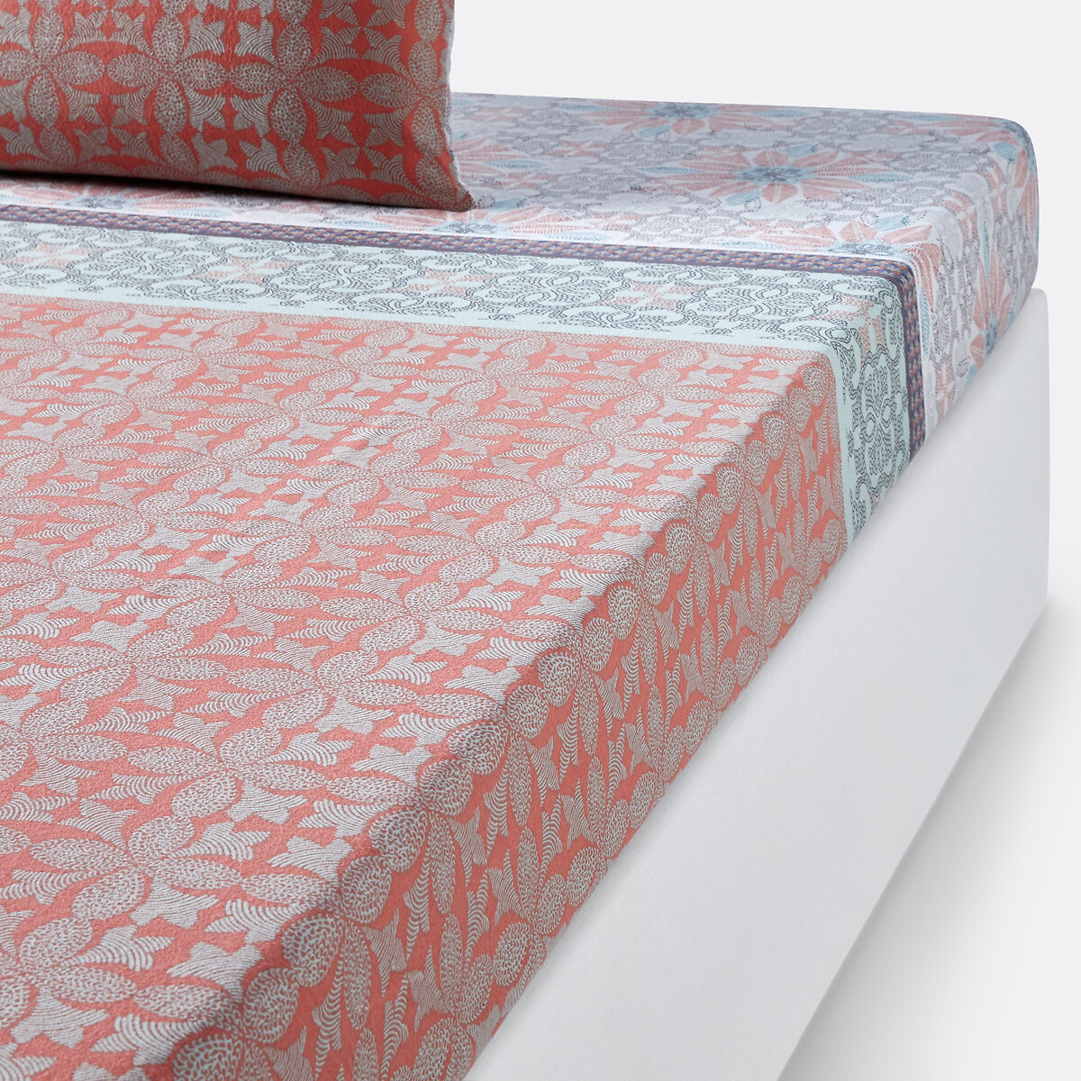 SO'HOME Hoeslaken in flanel, Bergame