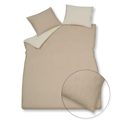 Vandyck Home Trento dekbedovertrek 140x200/220 Rusty Brown