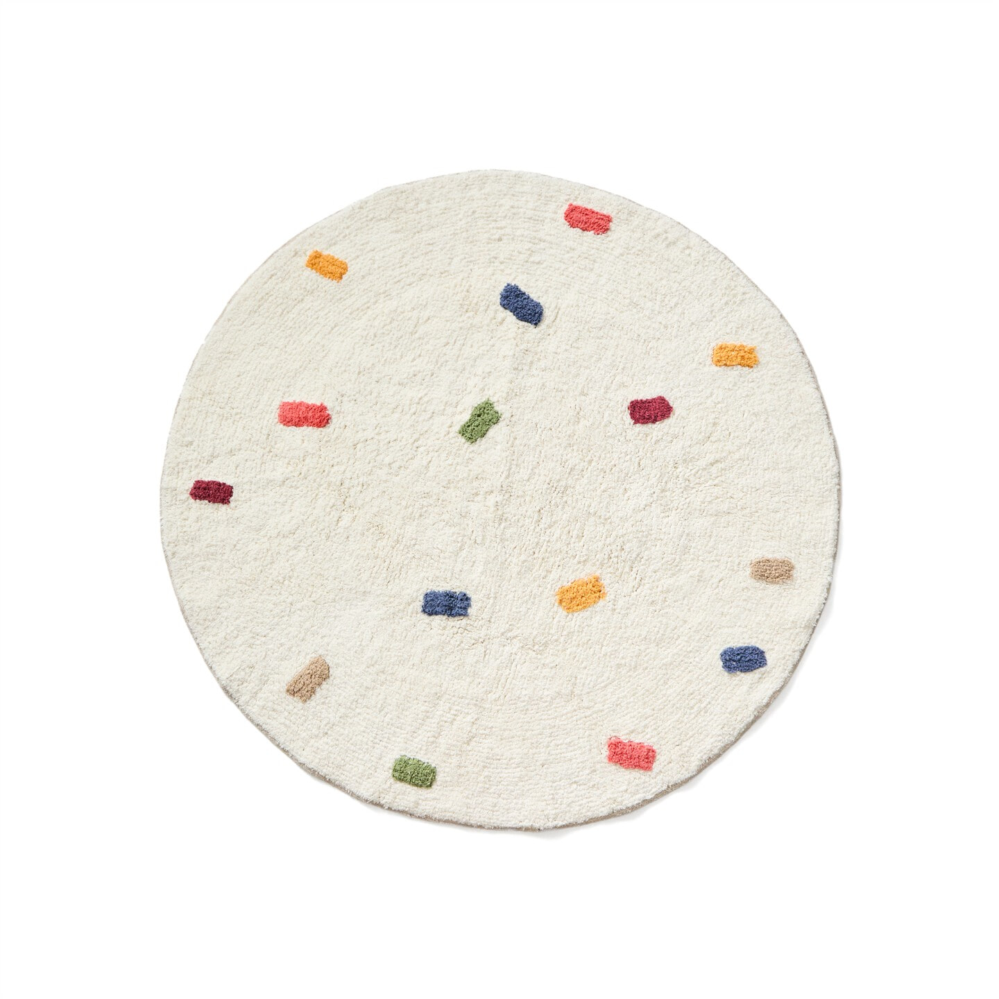 Kave Home Rond Vloerkleed Epifania 120cm - Wit