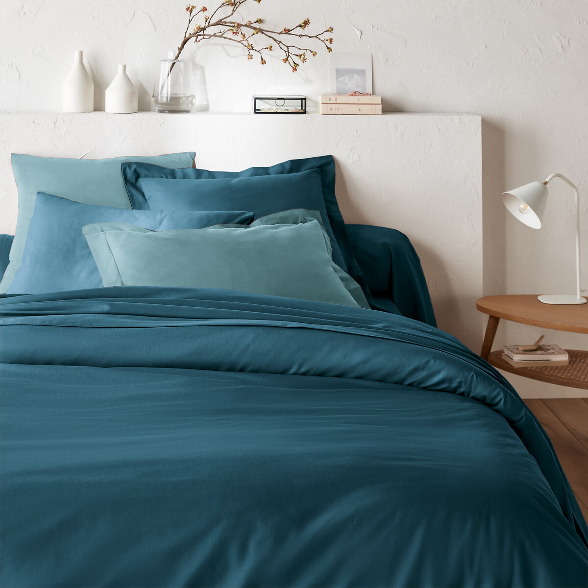 LA REDOUTE INTERIEURS Effen dekbedovertrek in tergal, Scenario