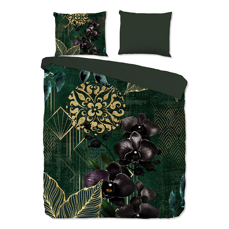 Good Morning Dekbedovertrek Katoen Esmee LitsJumeaux (240x220 Cm) Meerkleurig Katoen Luxe & Bloemen  - Overtrek - 240x220 Cm (Lits-Jumeaux) - - 
