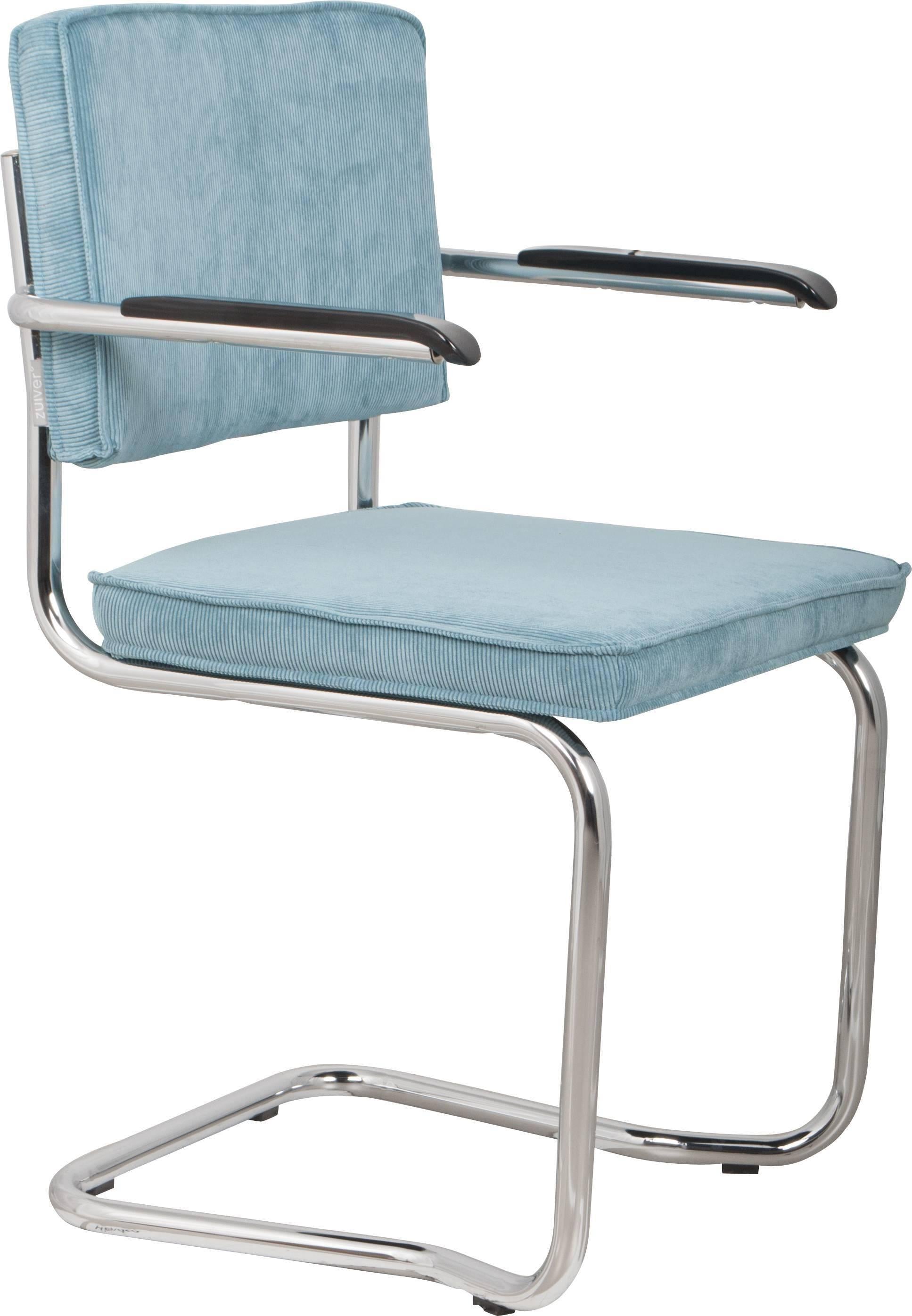 Zuiver Set van 2 eetkamerstoelen Ridge Rib Kink | 