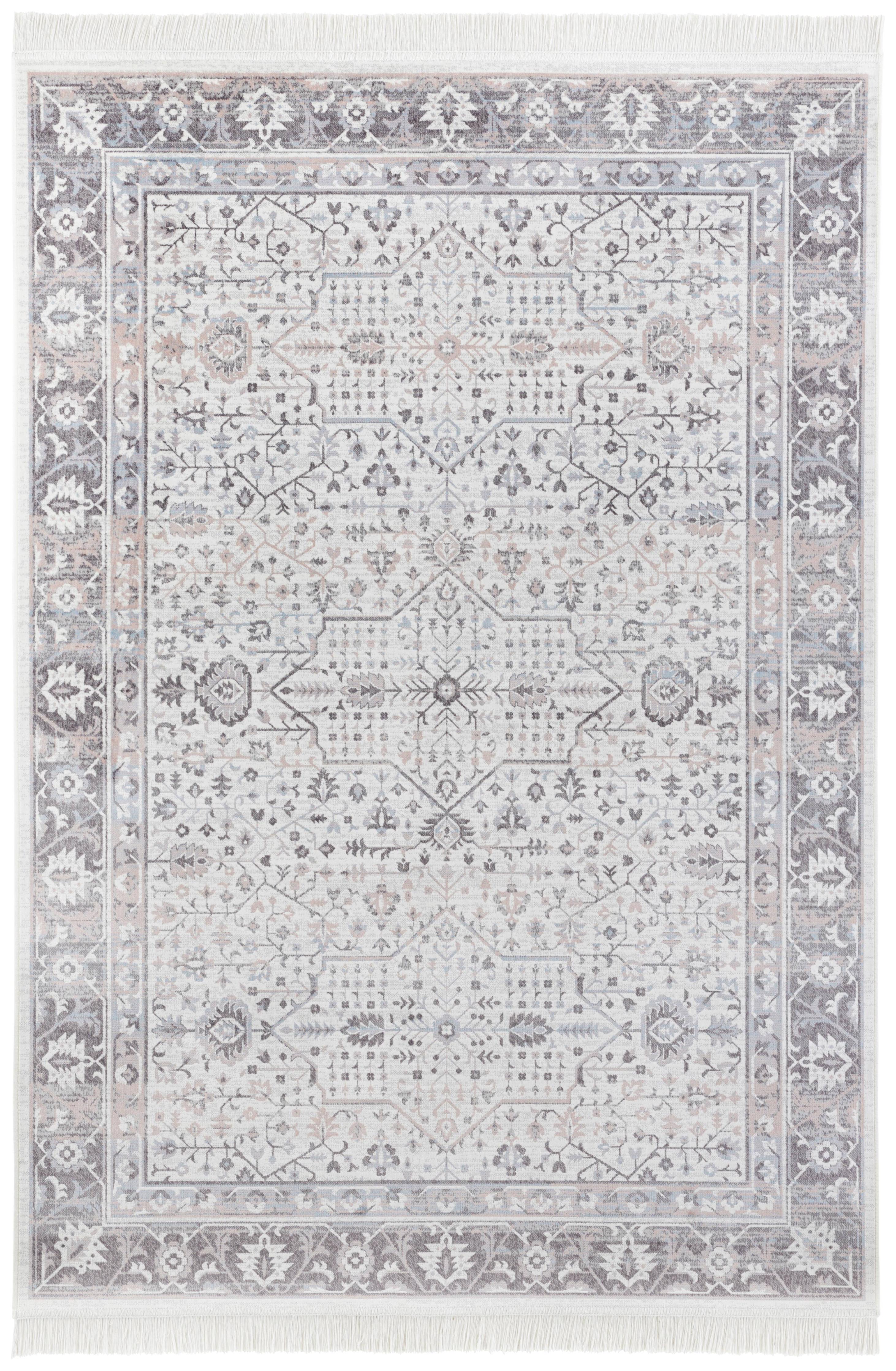 Nouristan Vloerkleed Molly met franjes |