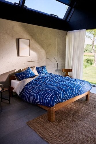 Auping Meandering dekbedovertrek 140x200/220 Blue