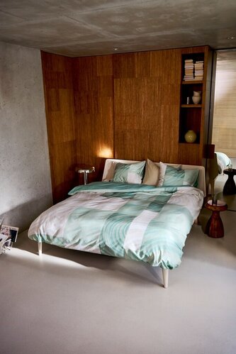 Auping Gentle Clover dekbedovertrek 140x200/220 Green