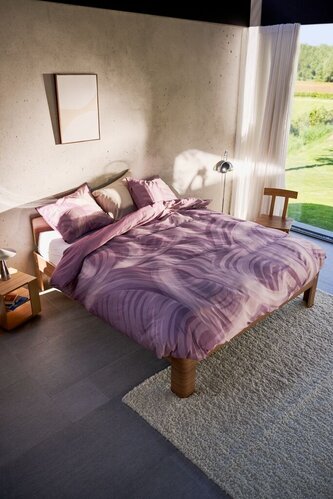 Auping Mauve Twists dekbedovertrek 140x200/220 Mauve