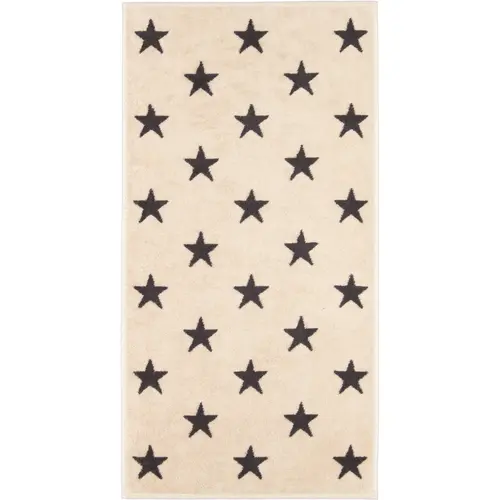 Cawö New Stars 6260 Handdoek 50x100 beige/basalt