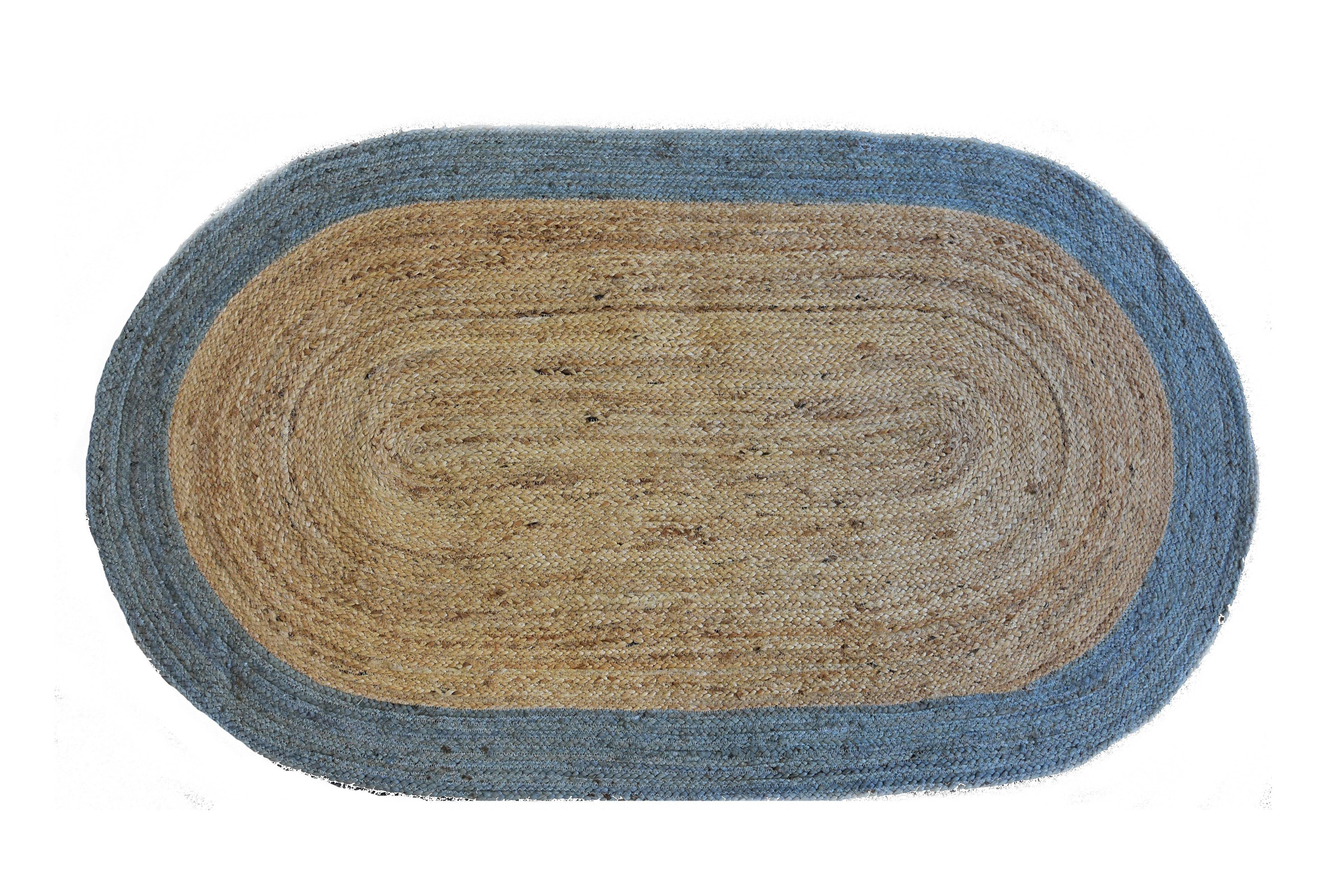 Bakero Vloerkleed Roberta ovaal handgemaakt jute | 