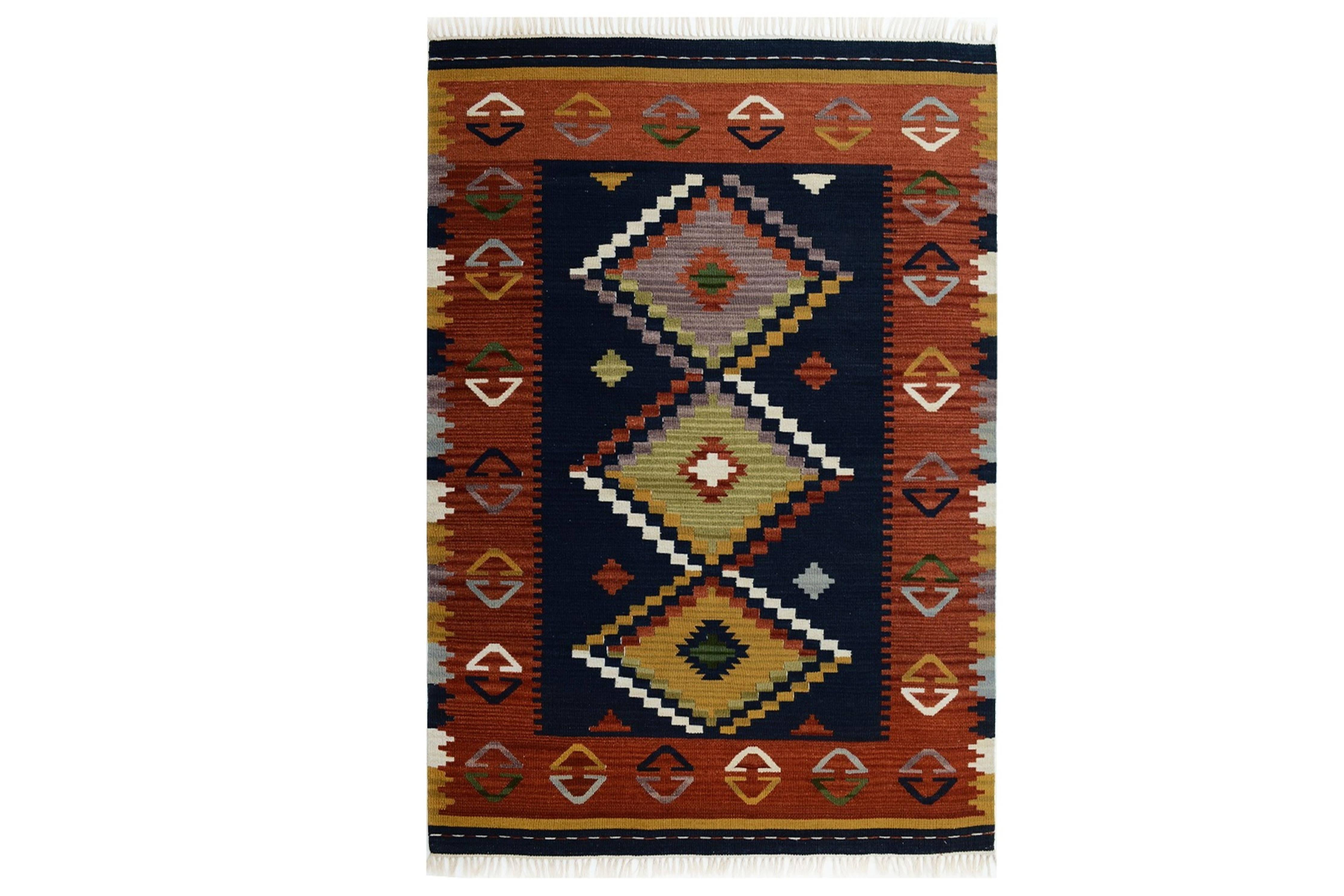 Bakero Vloerkleed Kilim Classic Laagpolig wol |