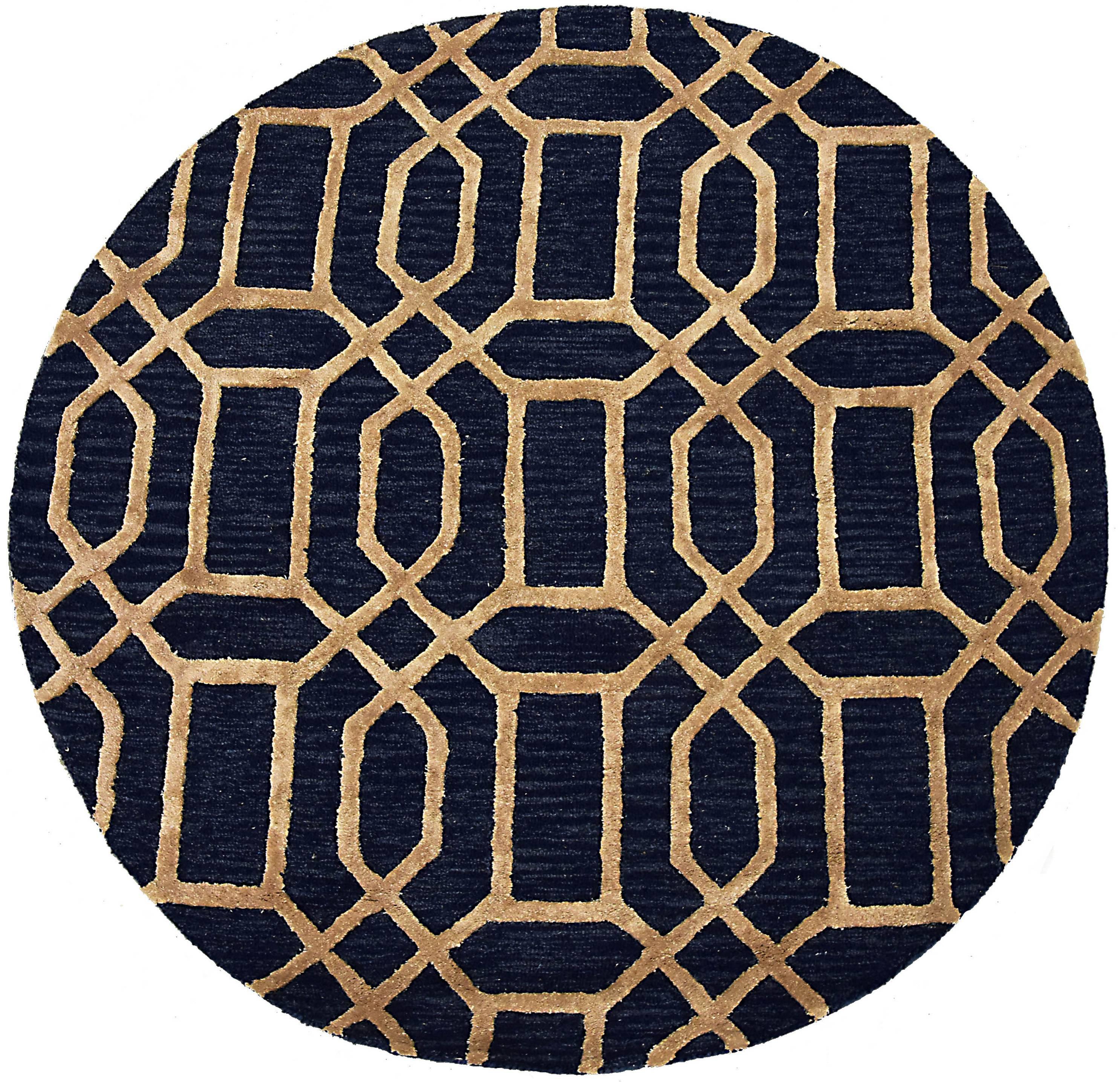 Bakero Vloerkleed Vegas wol rond |