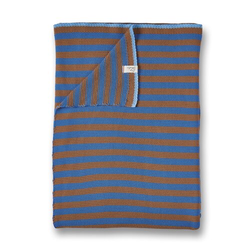 Pip Studio Bonsoir Stripe Throw Blauw 130x170 cm
