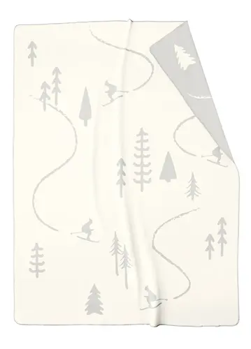 Cawö Winter Edition Woonplaid 150x200 natur/stein