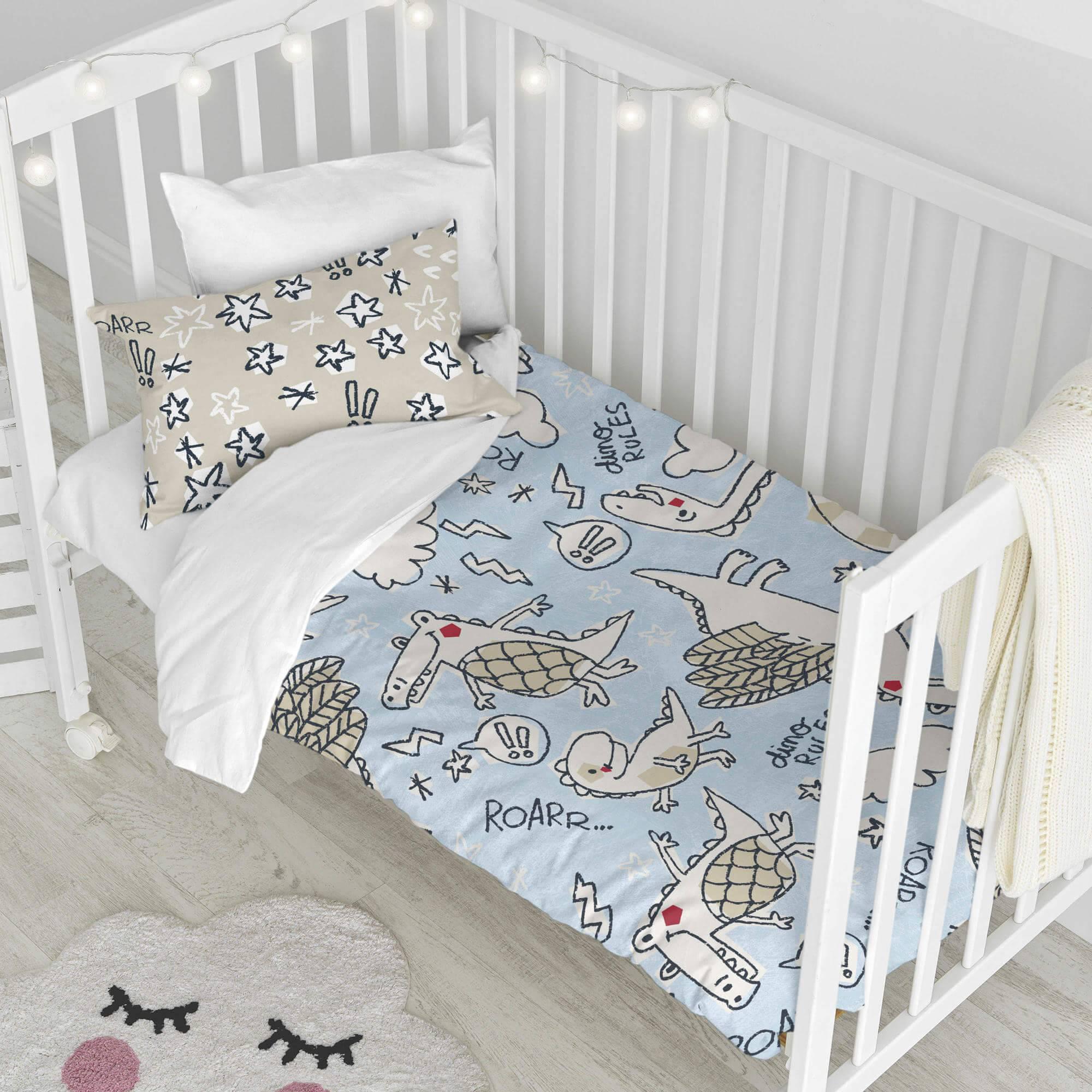 Moshi Moshi Dekbedovertrek Dino Friends | 