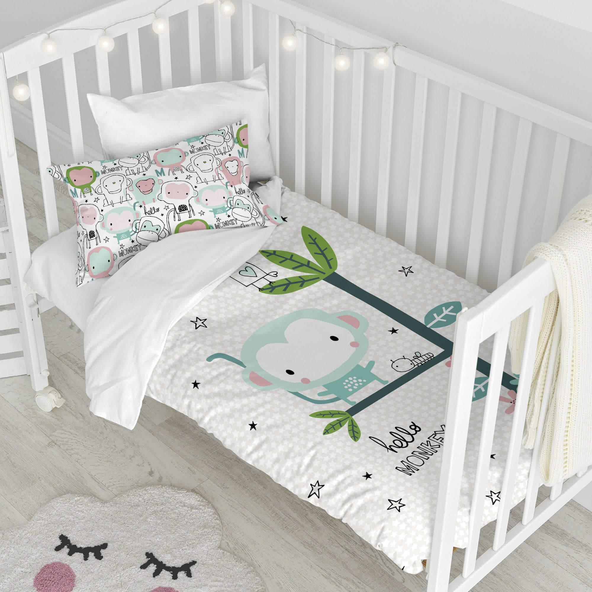 Moshi Moshi Dekbedovertrek Macaque | 